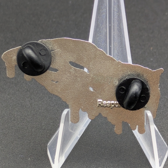 Owl Reapurart Christian Lundberg Arts Limited Edition /75 Enamel Art Pin LE75 - Picture 4 of 4